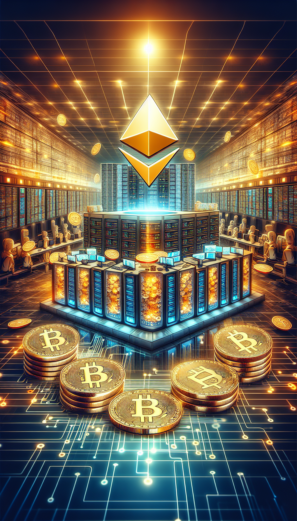 BTC Mining Company Expands to Ethereum Reserve, Declaring ETH the New ‘Digital Gold