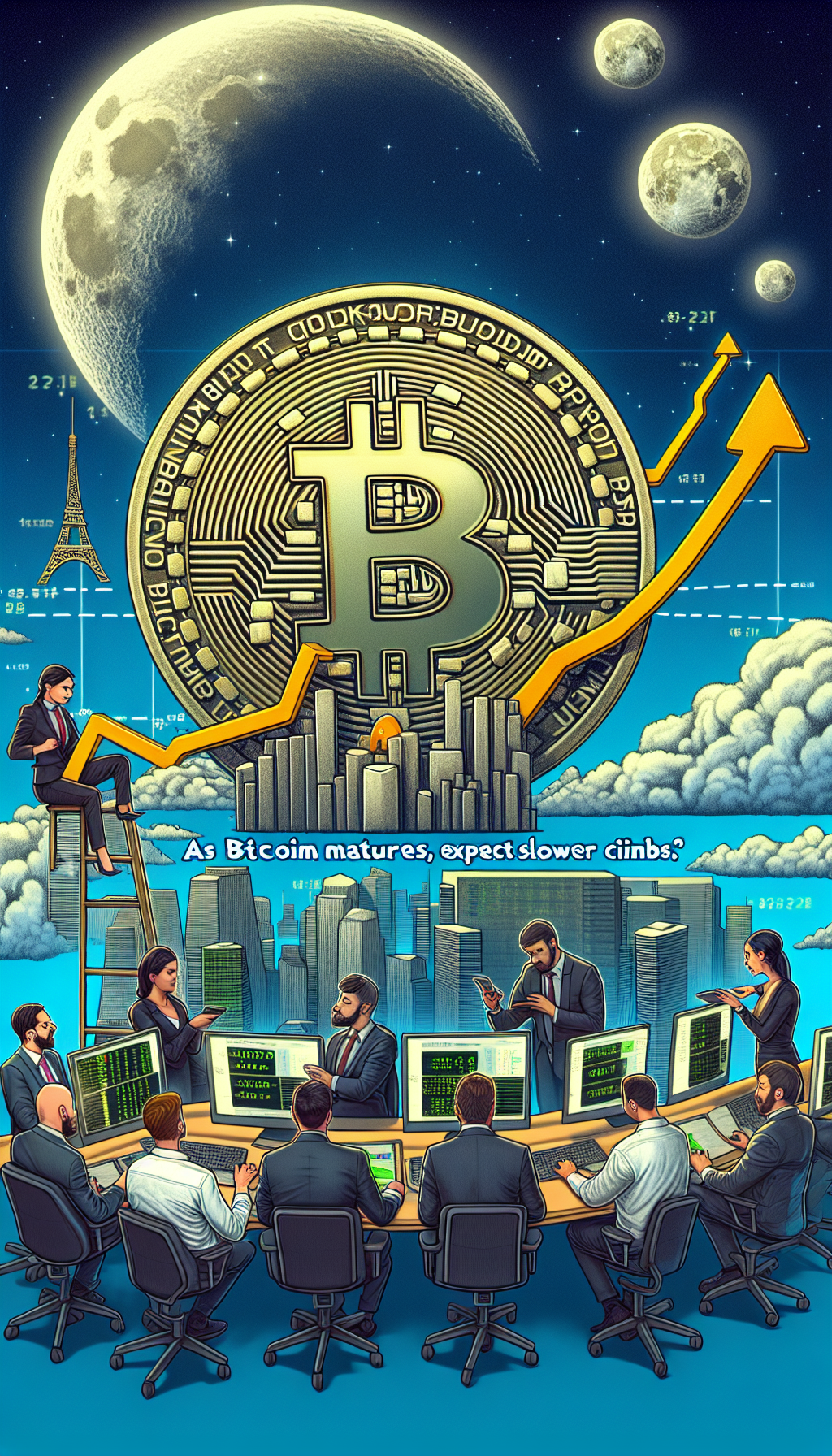 Bitcoin’s Maturation Leads to Decreased Volatility: Expert Predicts Slower Price Increases Ahead