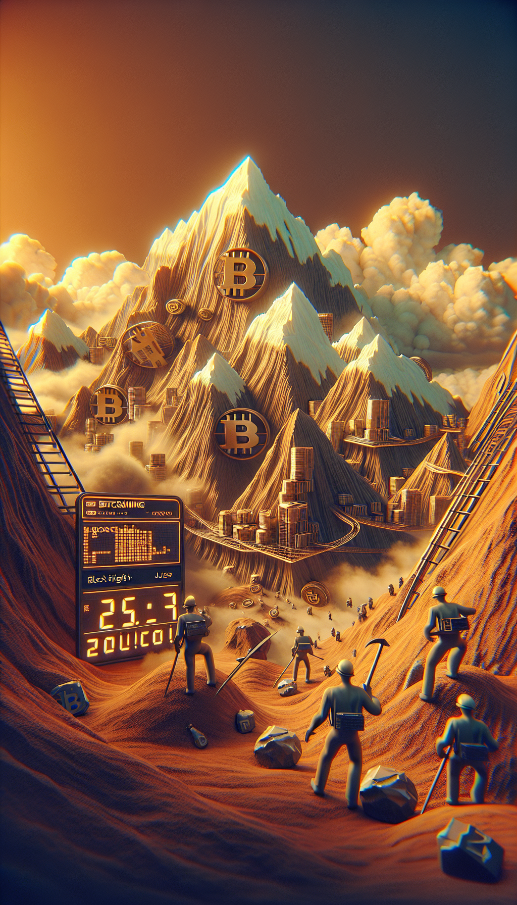 Bitcoin’s Difficulty Spikes by Nearly 8% as Payouts Decrease – The Heat is On!
