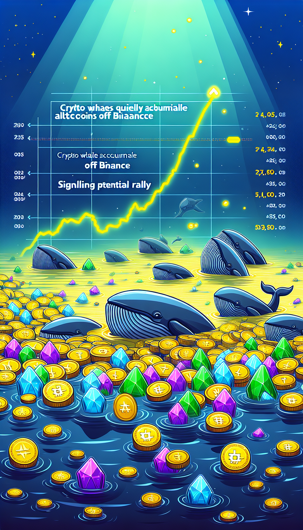 Crypto Whales Stealthily Amass Altcoins on Binance, Hinting at a Possible Rally Ahead
