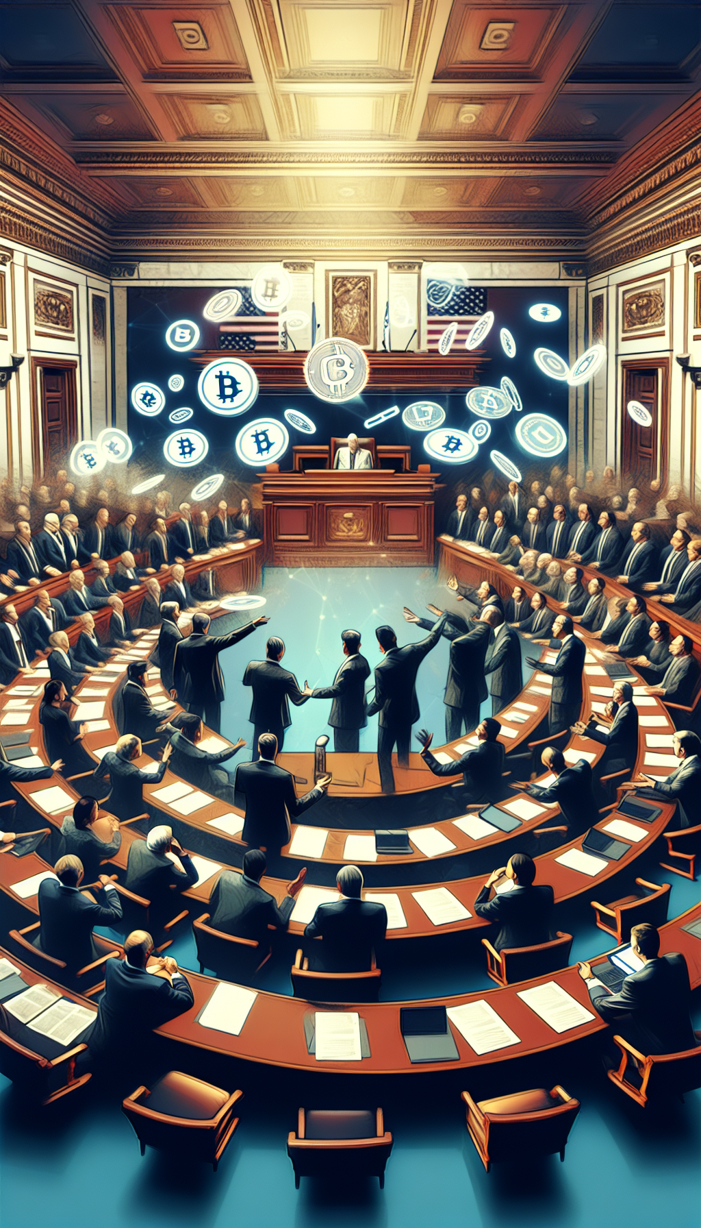Republicans Forge Ahead with Crypto Legislation Despite Democratic Opposition