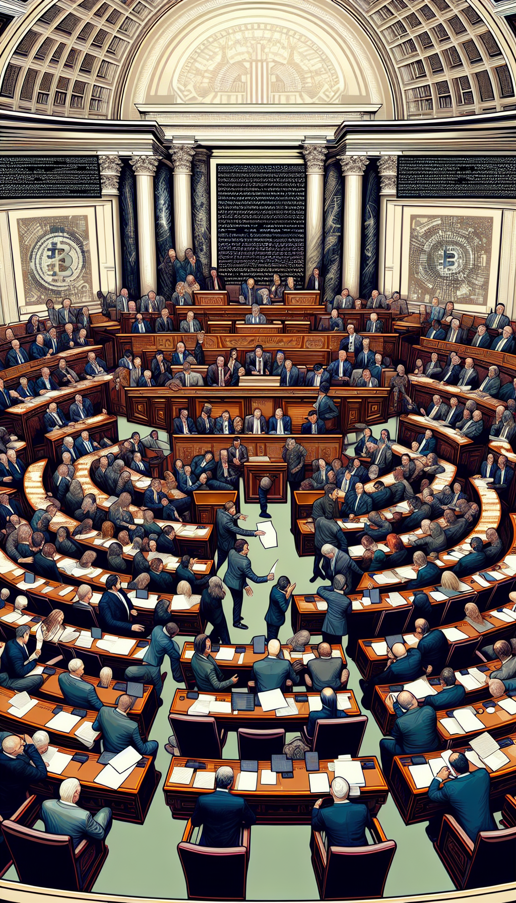 Republicans Forge Ahead with Crypto Legislation as Democrats Resist: A Political Showdown in the Blockchain World