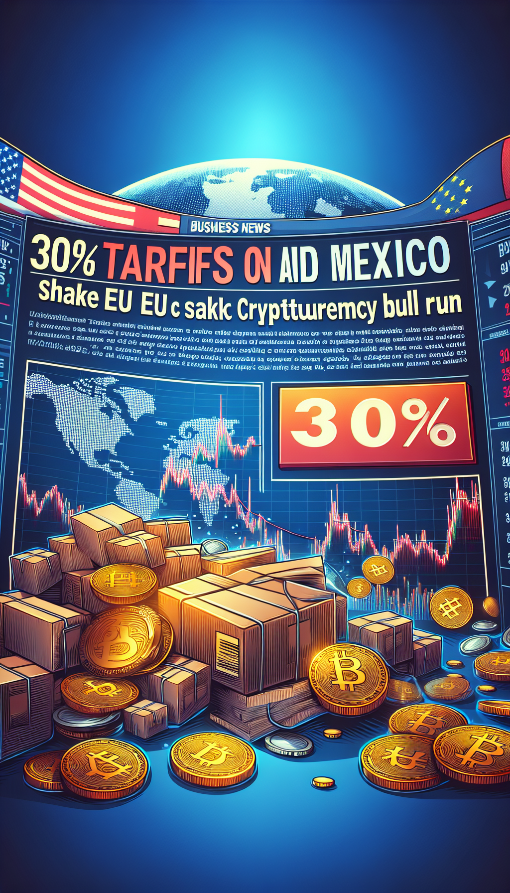 Trump’s 30% Tariffs on EU and Mexico Rattle Bitcoin’s Market Surge