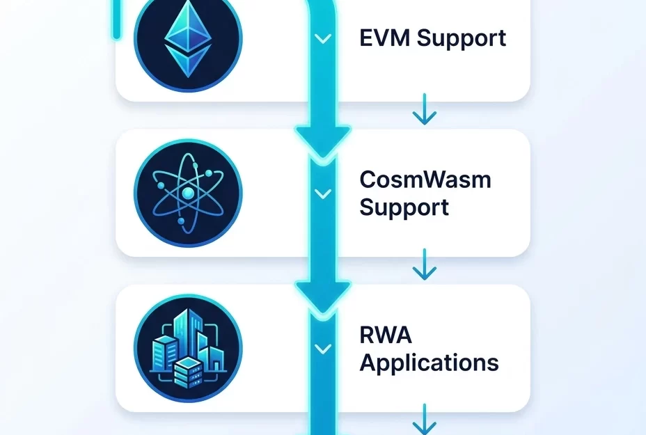 EVM and CosmWasm now live on RWA-focused blockchain